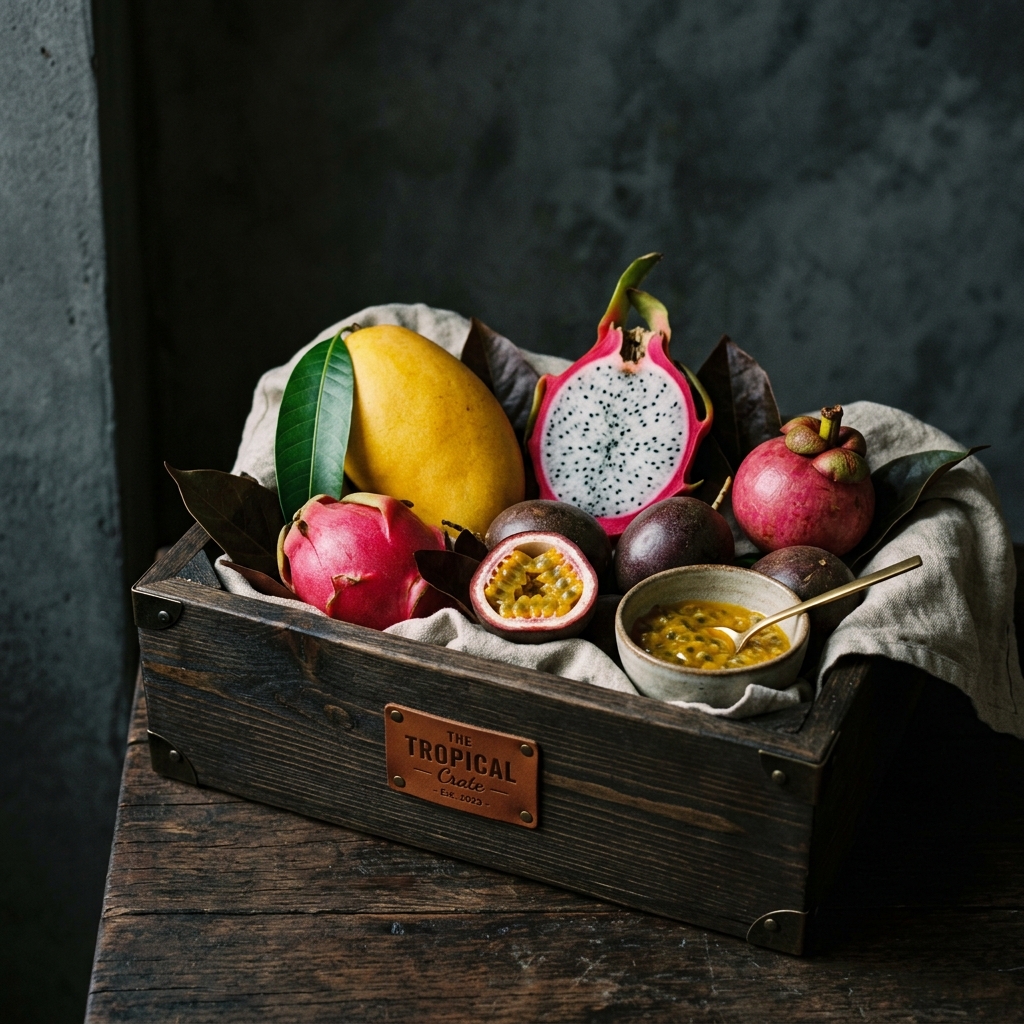 Cagettes fruits exotiques